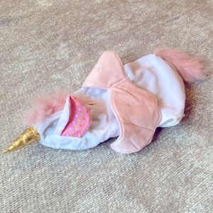 Top Paw Unicorn Dog Costume Pink‎ White Fairy Pony Pet Costume Medium